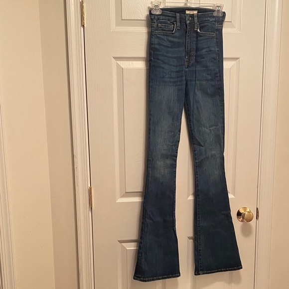 Splendid Dark Blue Super High Rise Bootcut Jeans…size 23 - Picture 1 of 7